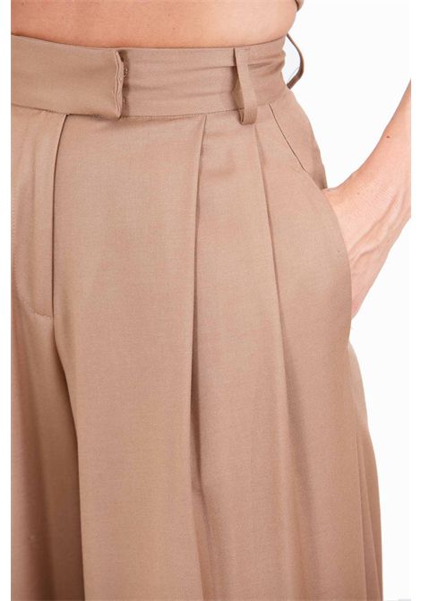 PANTALONE AMPIO MAR DE MARGARITAS | Pantaloni | RAQUEL-01378-TMTS0172CAMM